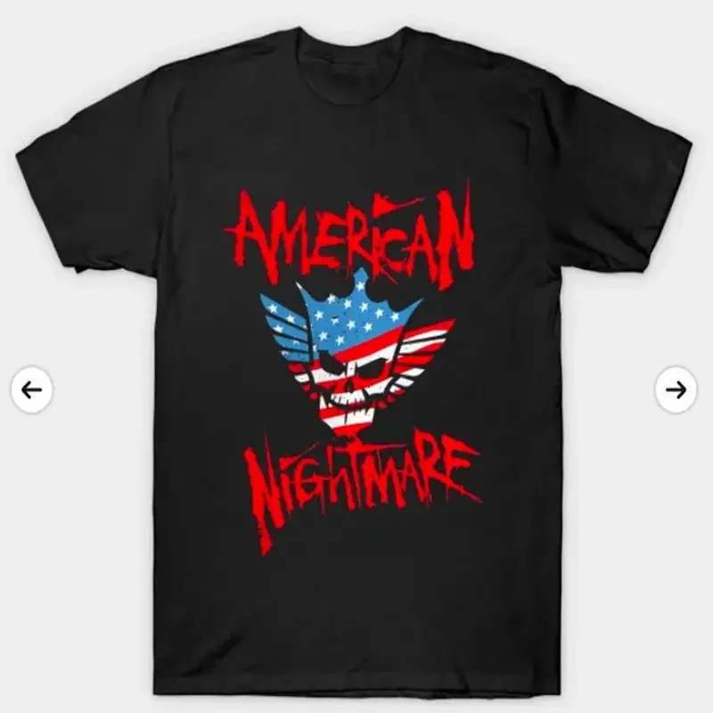 Cody Rhodes American Nightmare cotton black T Shirt