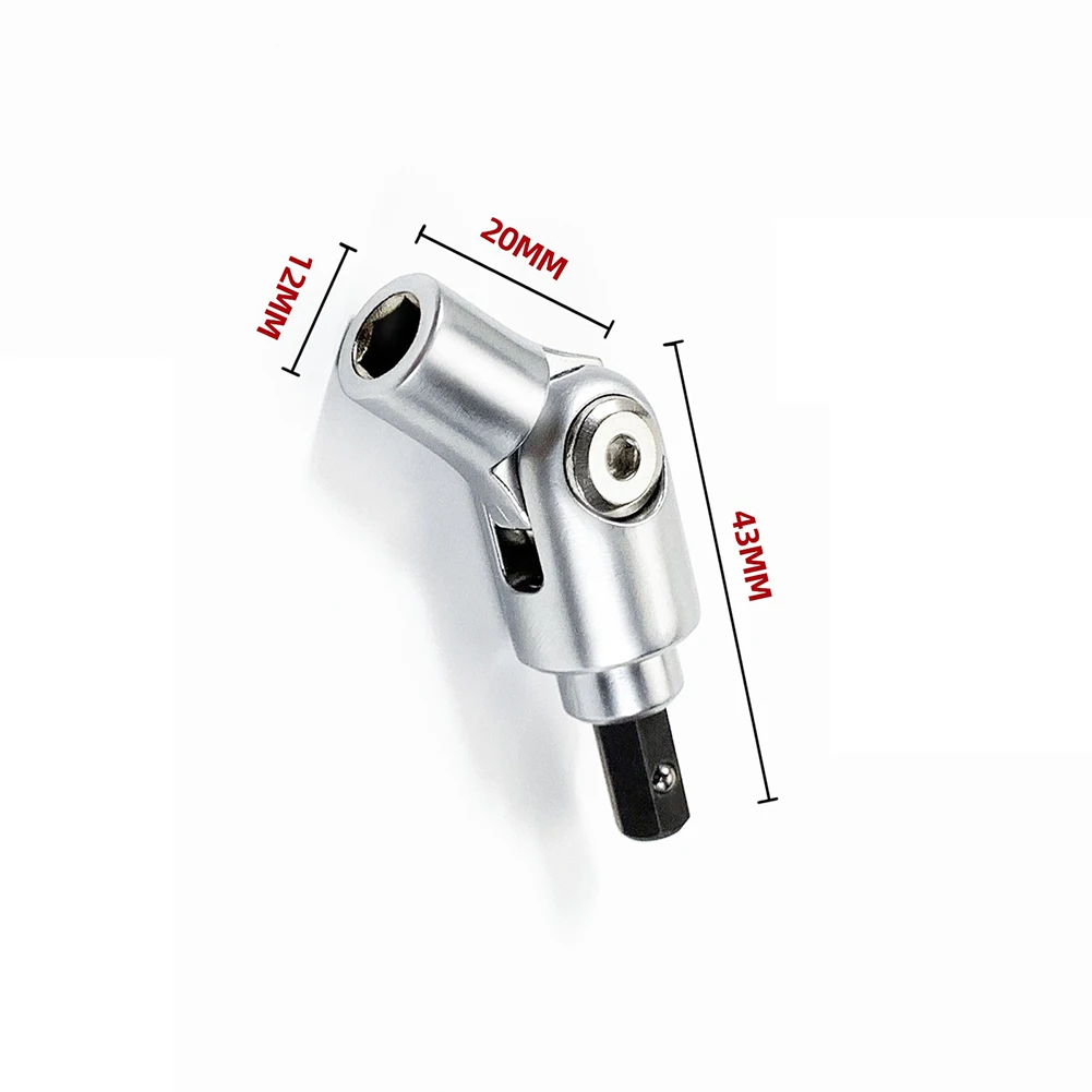 Imagem -06 - Broca Elétrica Extensão Rod Chave de Fenda Joint Turning Corner Device Dica 180 Graus de Rotação