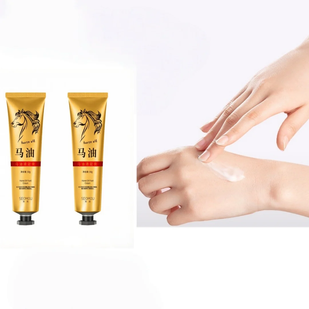 2/5pcs Hand and Foot Cream for Dry Cracked Skin Moisturizing & Hydrating Repair Ointment, Non-Greasy Soothing Body Lotion