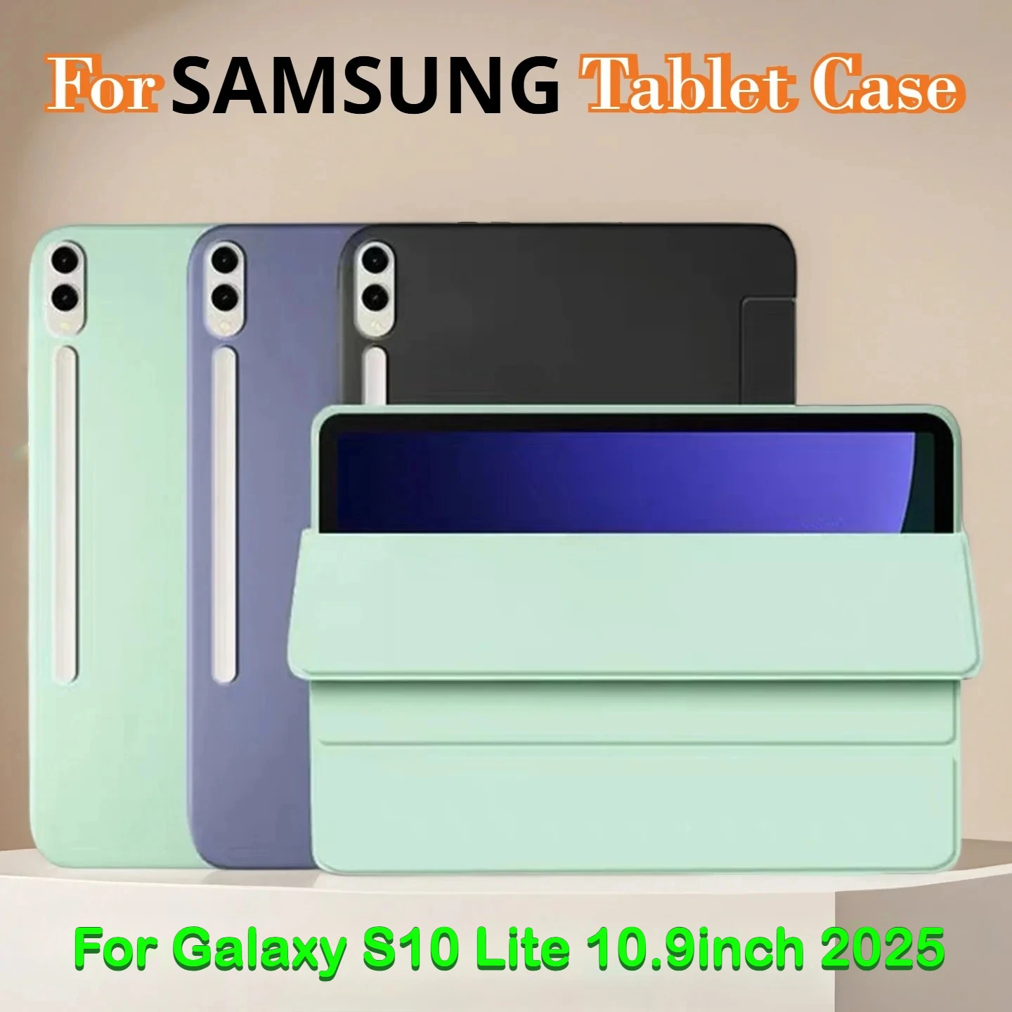 

Для Samsung Galaxy Tab S11 S10 Lite FE 10,9 Plus 13,1 дюйма S9 S8 S7 FE Plus 12,4 A11 Plus A9 8,7 Официальный чехол из жидкого силикона