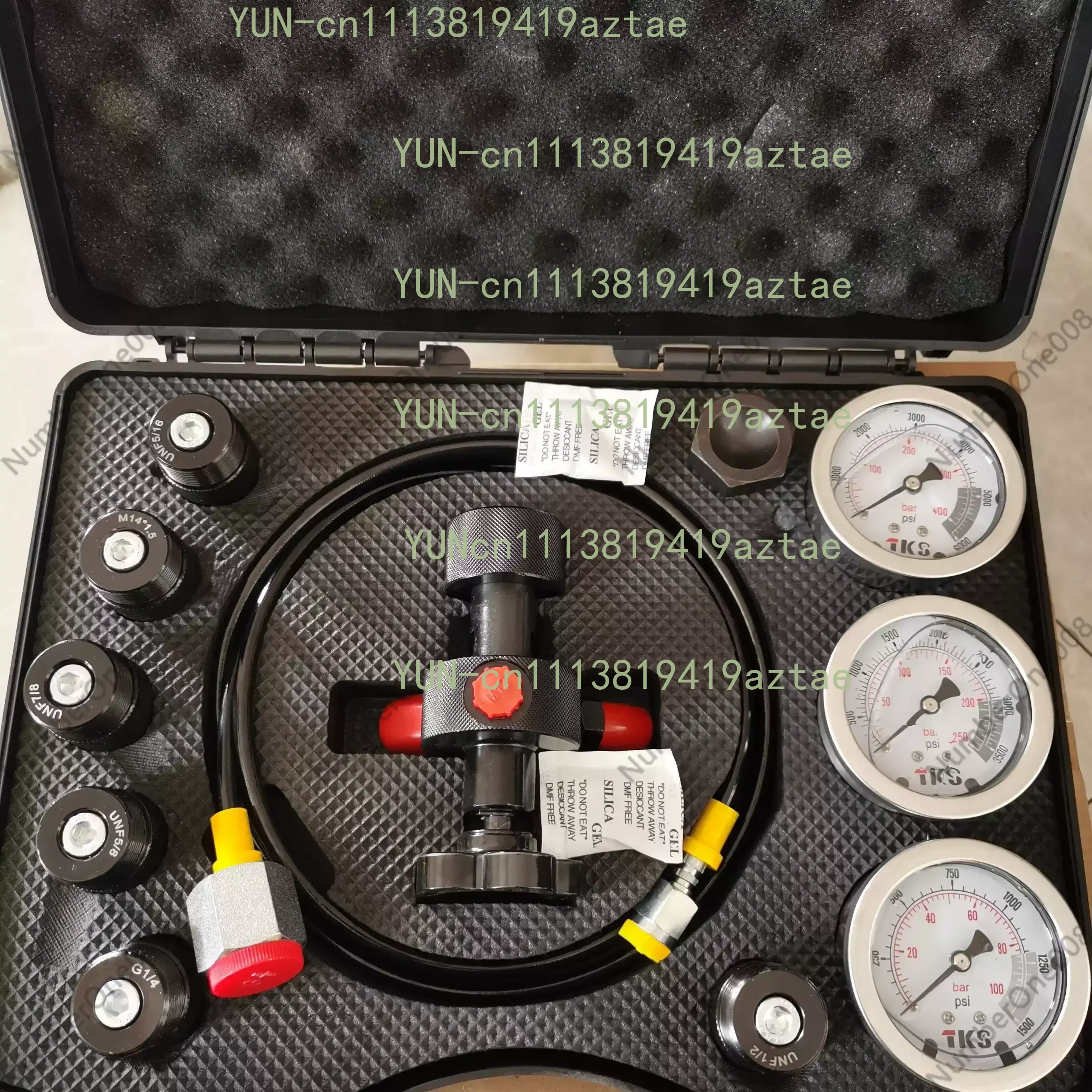 New FPU-1 accumulator multifunction inflatable tool nitrogen charging tool pump car nitrogen device portable hydraulic gauge set