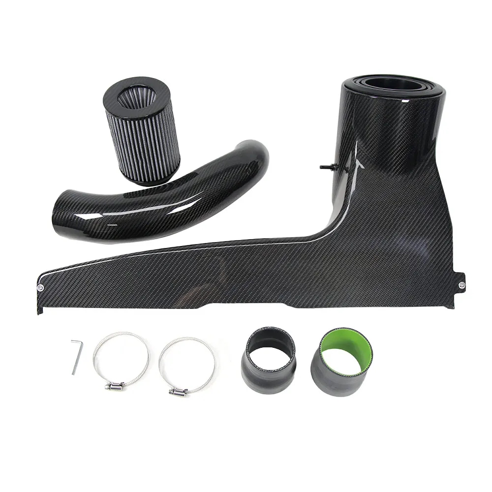 【Hot Selling】100% Dry Carbon Fiber Cold Air Intake System for 2015-2020 VW Golf R/GTI 2013-2020   S3/A3 2.0 TFSI Seat MK7