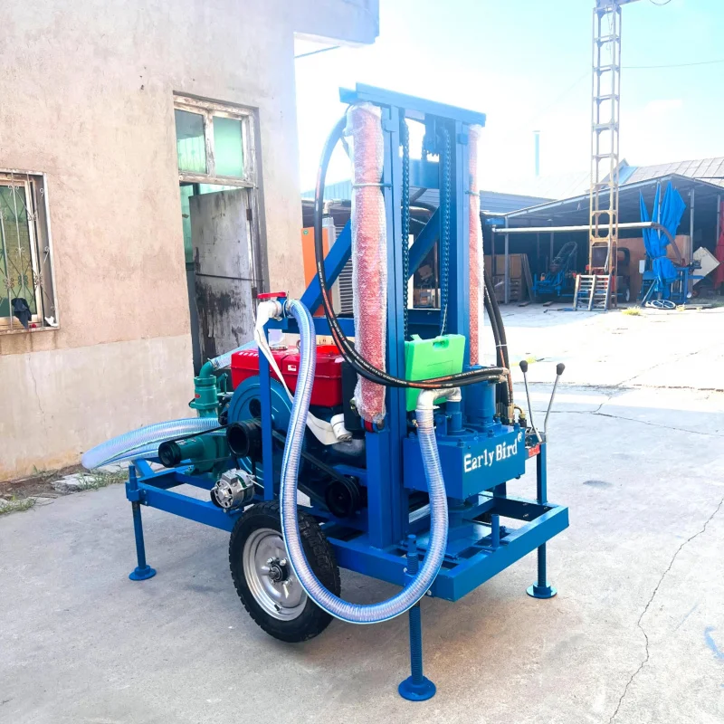 Factory Small Portable 150M 200M Driven Water Well Drilling Rig For Sale And Can Be Exported To Serbia