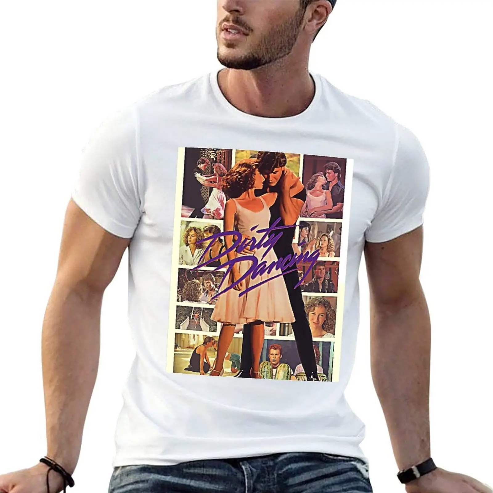 Dirty Dancing T-Shirt topping customizeds t shirt men 100℅ cotton