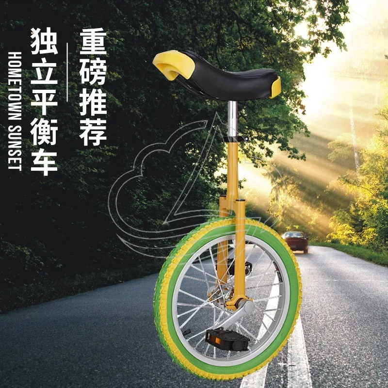 Adult Unicycle Balance Bike Single Wheel Pedal Stunt Circus Sports Cycling Training Equipment