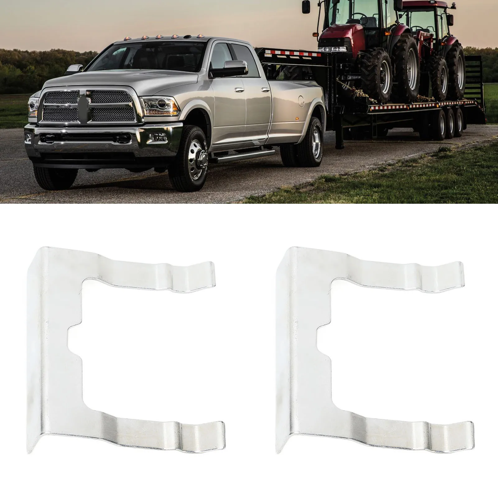 

2 шт. зажим для заднего номерного знака автомобиля 55077370AB Замена для DODGE RAM 1500 2500 3500 автомобильные аксессуары