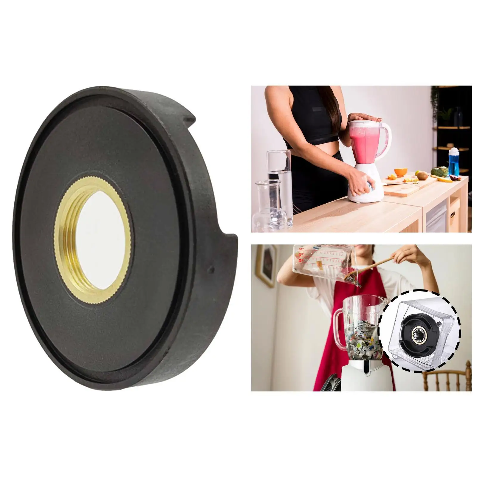 Blender Retainer Nut, Spare Part,Easy to Use, Accessories Replacement Heavy