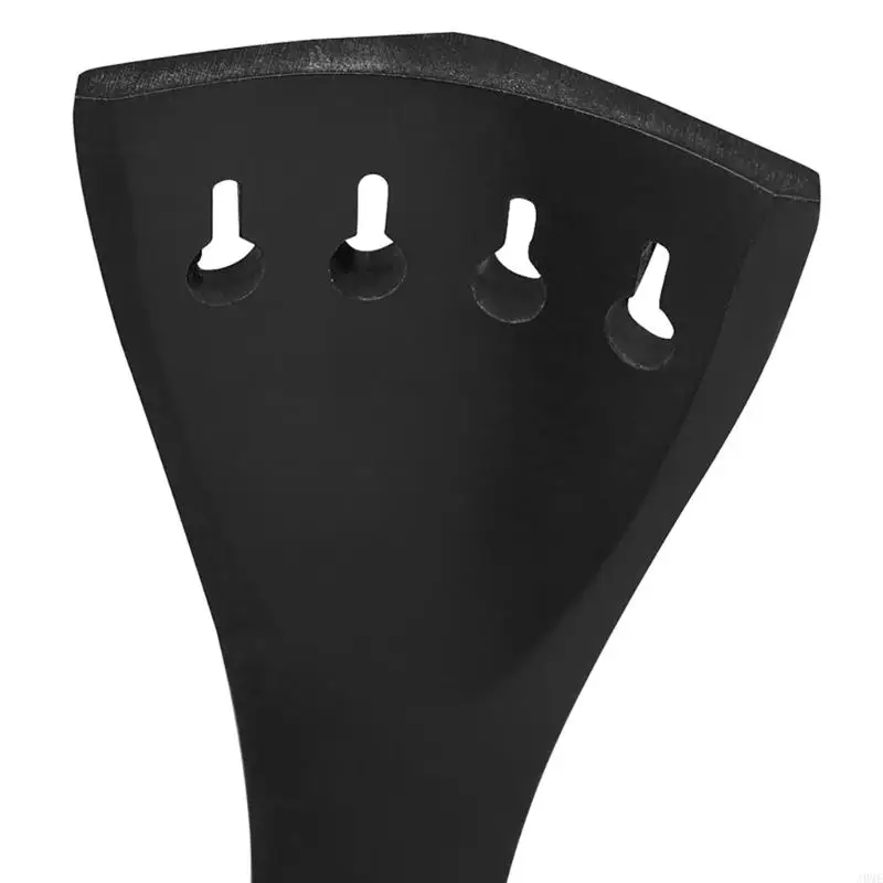 Violin Tailpiece Ebony Construction with Convenient Tail Cord Violin Accessory Enhancing Sound Suitable for All Player JOME