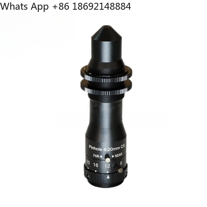 High temperature metallurgical lens 4mm~ 20mm pointed cone high definition CS port spot