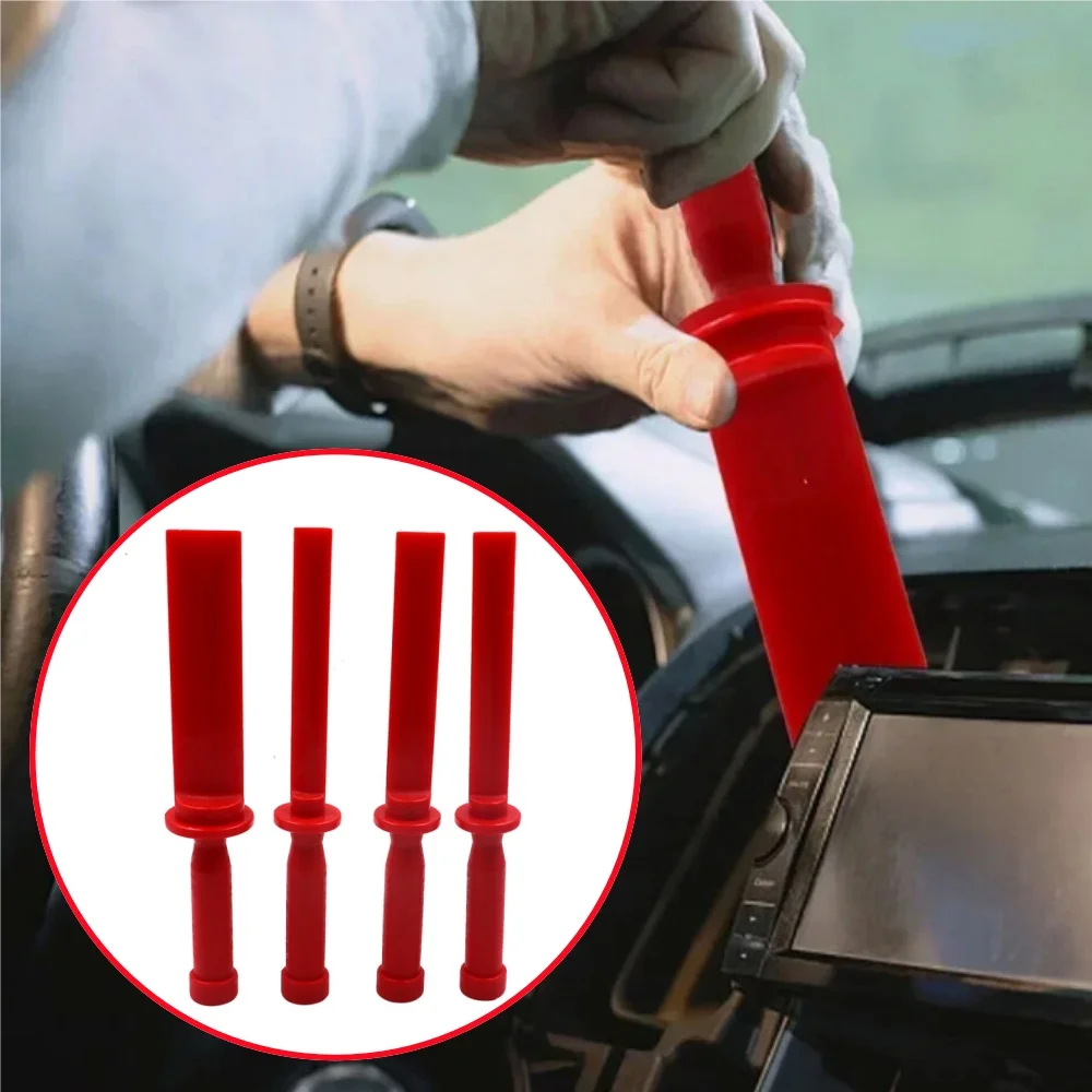 

4PCS Dynamic Balance Car Wheel Repair Tools Car Trim Removal Tool Kit Car Door Panel Audio Removal Scraper Tool Accessories