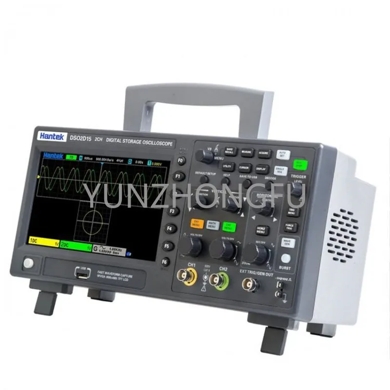 

DSO2D10 2 Channel 100MHz 1GSa/S Digital Storage Oscilloscope With 1CH AWG Signal Generator