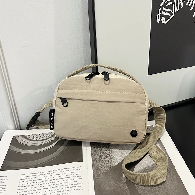 

New Women's Minimalist Business Casual Stylish Casual Shoulder Bag Lightweight Solid-Colored Crossbody Bag