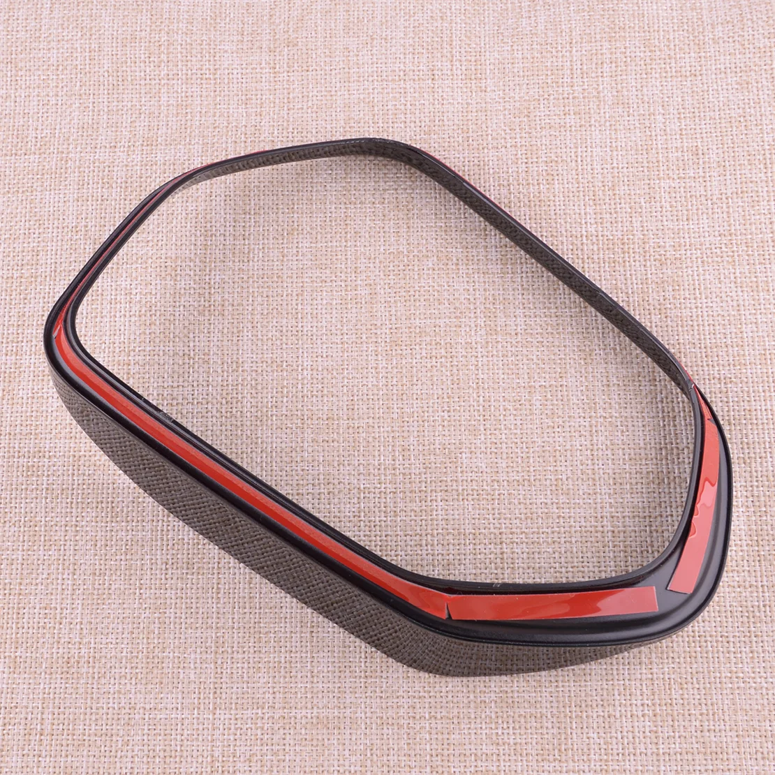 1 زوج مرآة الرؤية الخلفية المطر الحرس الحاجب غطاء الكسوة ABS البلاستيك صالح لتويوتا كامري 2018 2019 2020 2021 2022 2023 أسود لامع #4