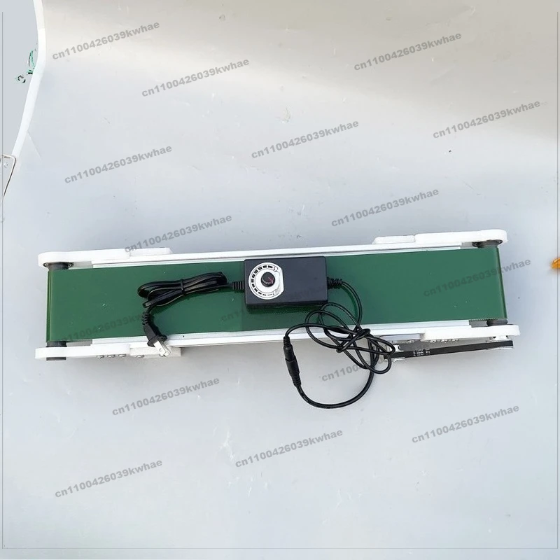 Upgraded Version of Small Desktop Conveyor Belt Assembly Line Conveyor PP Plastic Automatic Friction Test Department CNC