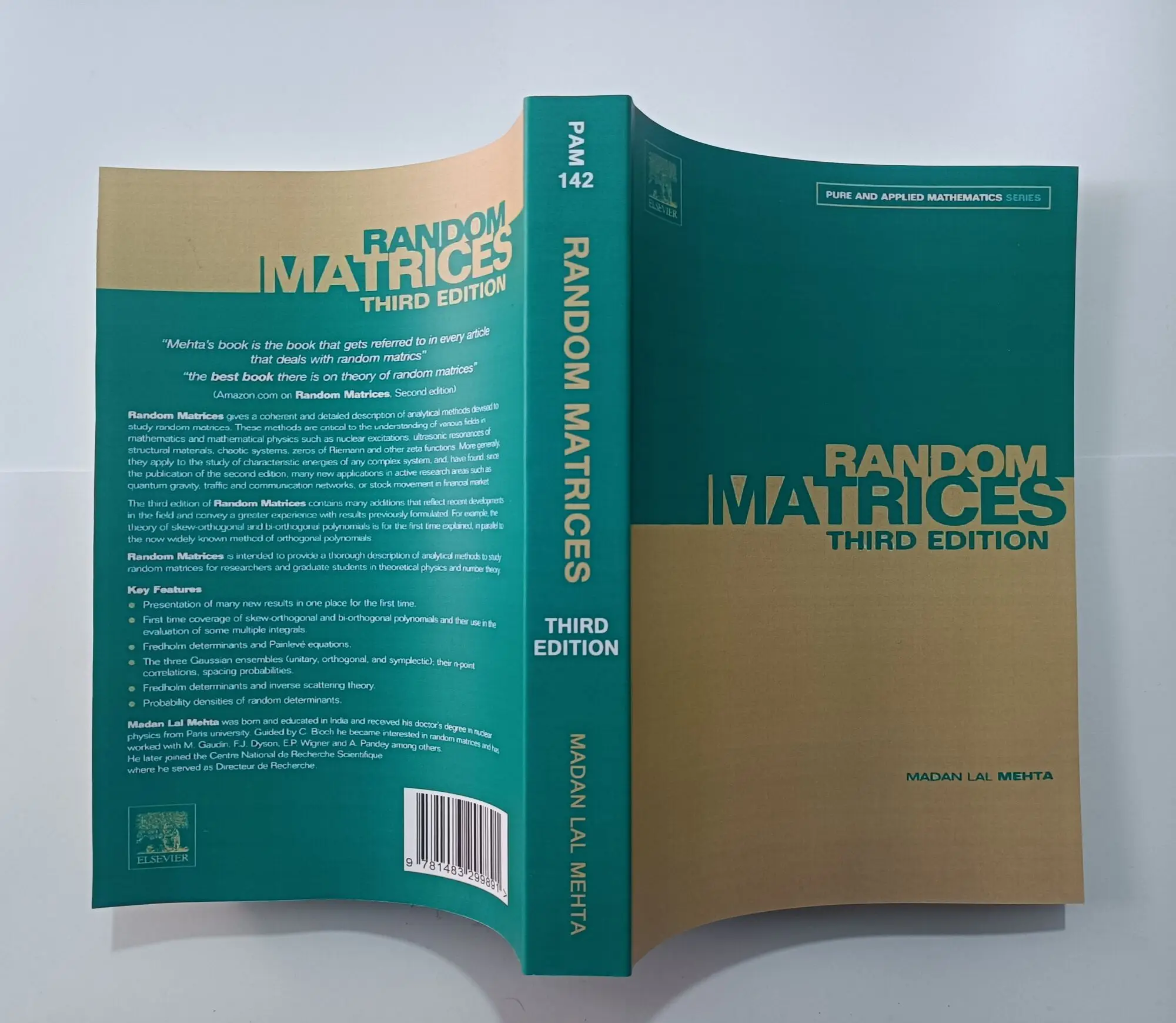 

Random Matrices, Volume 142