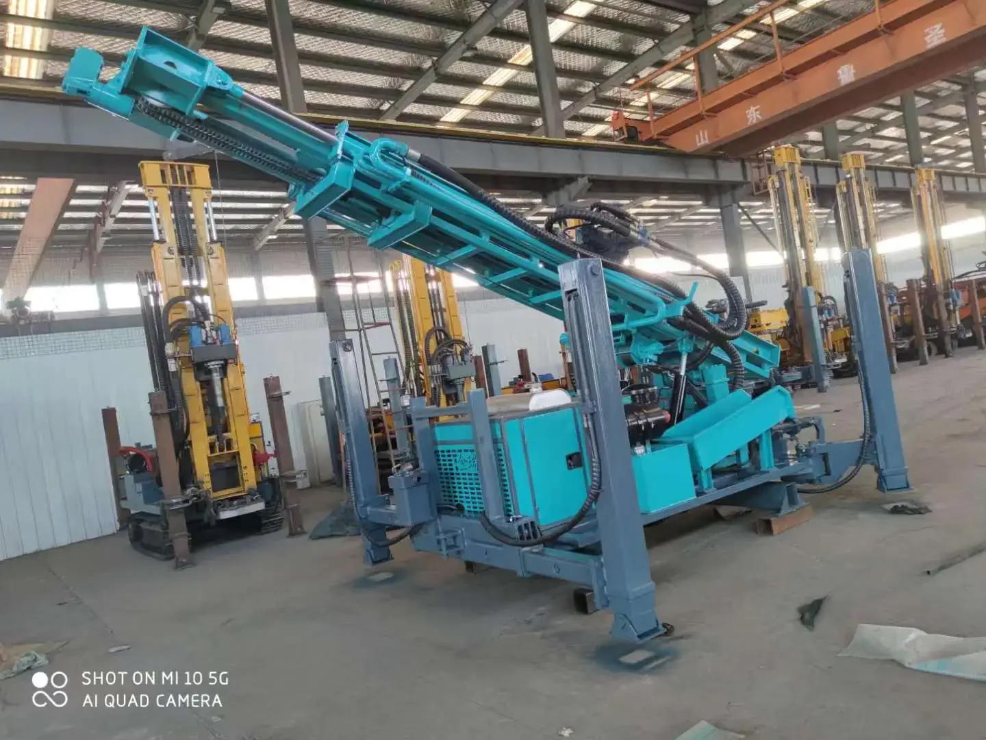 Yugong-máquina de perforación de pozos de agua montada en camión, 200m, 300m, 600m, precio con 3 años de garantía