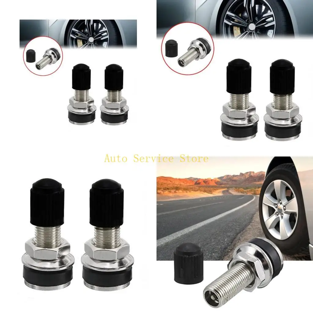 

462A 1 пара клапанов для автомобильных шин с заменой пылезащитного чехла, клапаны для шин 35 мм, клапаны для бескамерных шин,