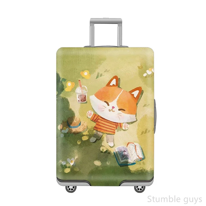 

Прочный высокоэластичный чехол для багажа, защитный, износостойкий, пылезащитный, подходит для чемоданов 18-32 дюймов.