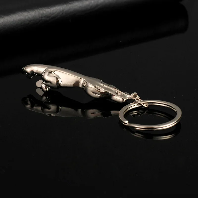 for keychain jaguar xf Holder Keyring Fob Men Leopard Head Waist Hanging Charm Key chain for Jaguar F-pace XJ XE XF S147