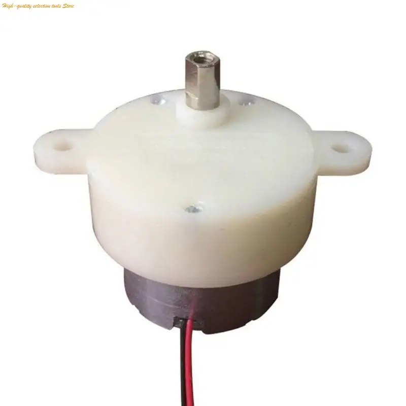 203F Practical High Stability Plastic 6 12V Gear Motor With Practical Gears Easy Installion for Star Light Exhibition Cases