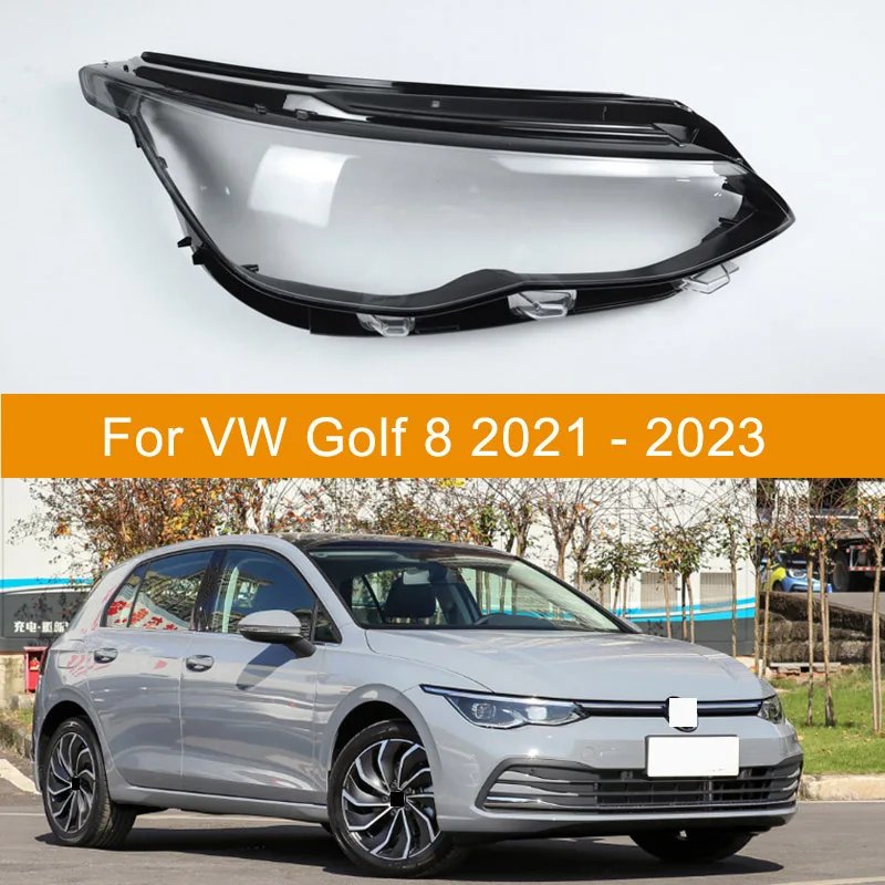 

For Volkswagen VW Golf 8 2021 2022 Car Headlight Shell Headlight cover Headlamp Lens Headlight Glass