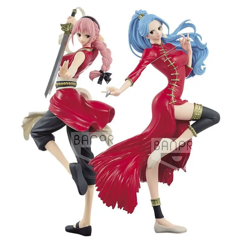 레베카 일본 만화 밴다이 반프레스토 네비게이션 킹 원피스 TCWJ 프린세스 비비 주변 장식품 애니메이션 피규어 모델