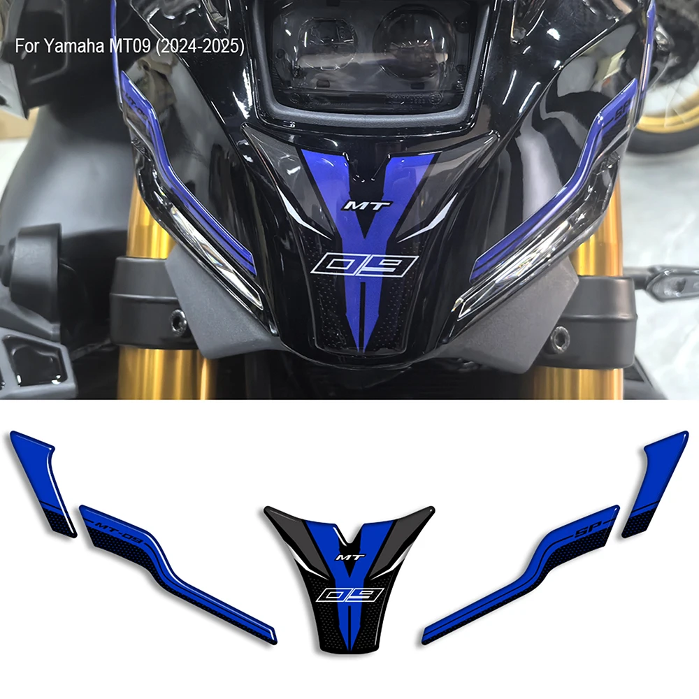 

For Yamaha MT-09 MT09 MT 09 SP 2024-2025 Motorcycle Fuel Tank Stickers 3M Stripe Decals Accessories Waterproof