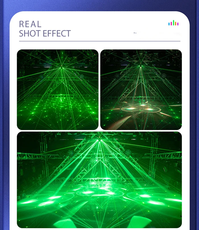 12X15W LED Strahl Moving Head Licht RGBW 4IN1 Super Bee Eye Strobe RGB Laser Licht DMX512 DJ Disco Bühne Party Prom Bar Club – Detail 4