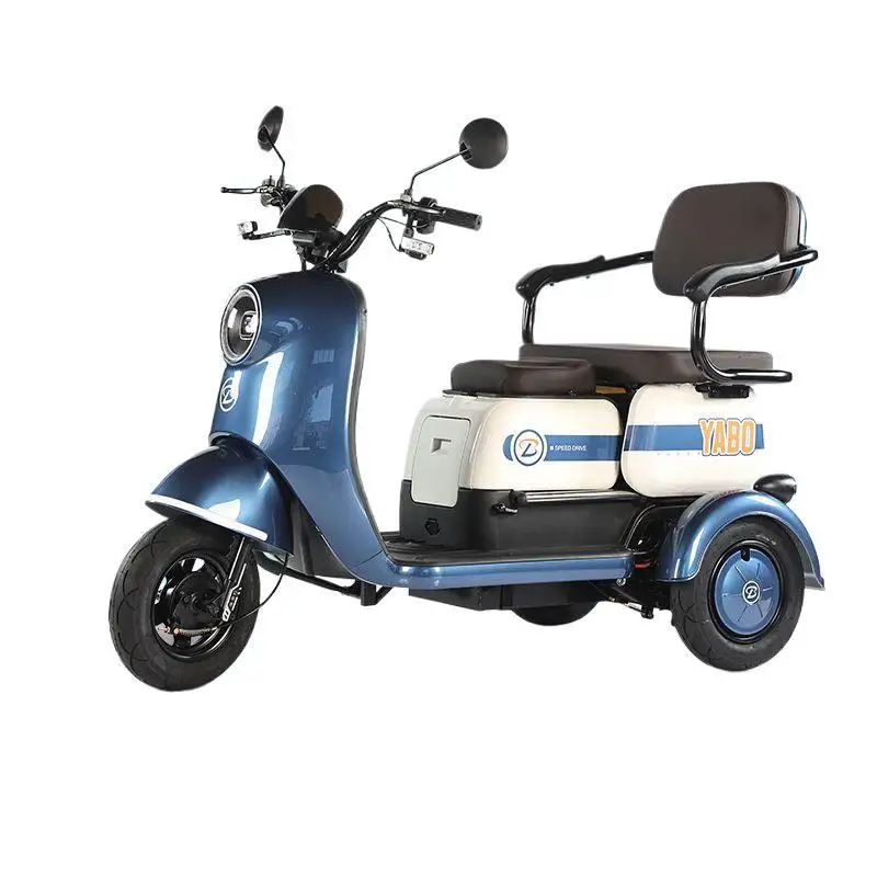 

Wholesale Customization 500Watt 60V 32AH Hot Sale in Africa Electric Tricycles With Multiple passengers