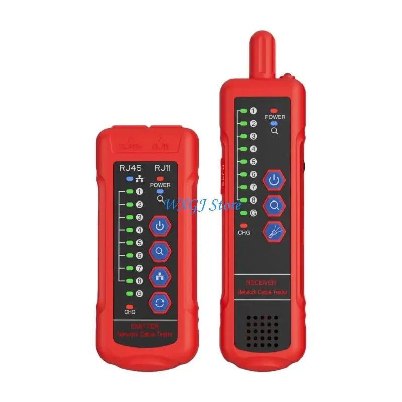 37JE Advanced Digital Cable Tester with Fault Detection for Internet & Telephone Lines