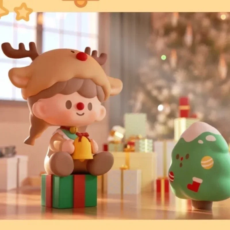 Blind Box Speelgoed Zhuo Dawang Kerstdroom voor U Serie Verrassingsdoos Pop Kawaii Anime Figuur Leuke Desktop Ornamenten Voor Cadeau