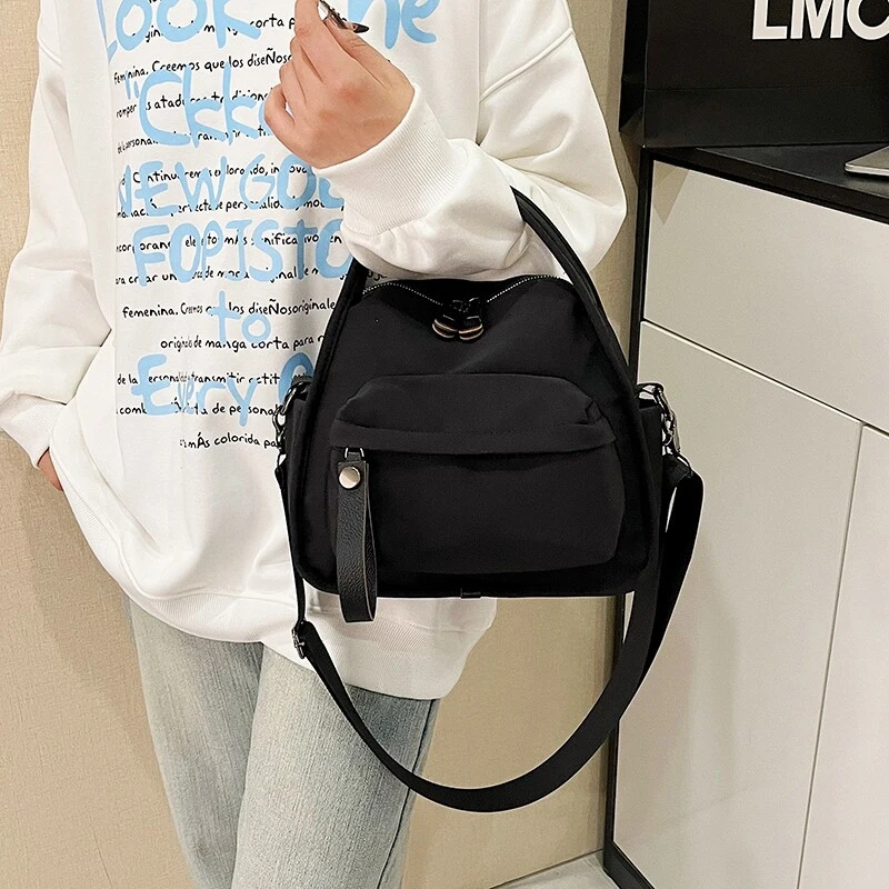 

Japanese-style casual lightweight versatile nylon fabric small bag2026New Fashionable Single-Shoulder Crossbody Bag Commuting Ha