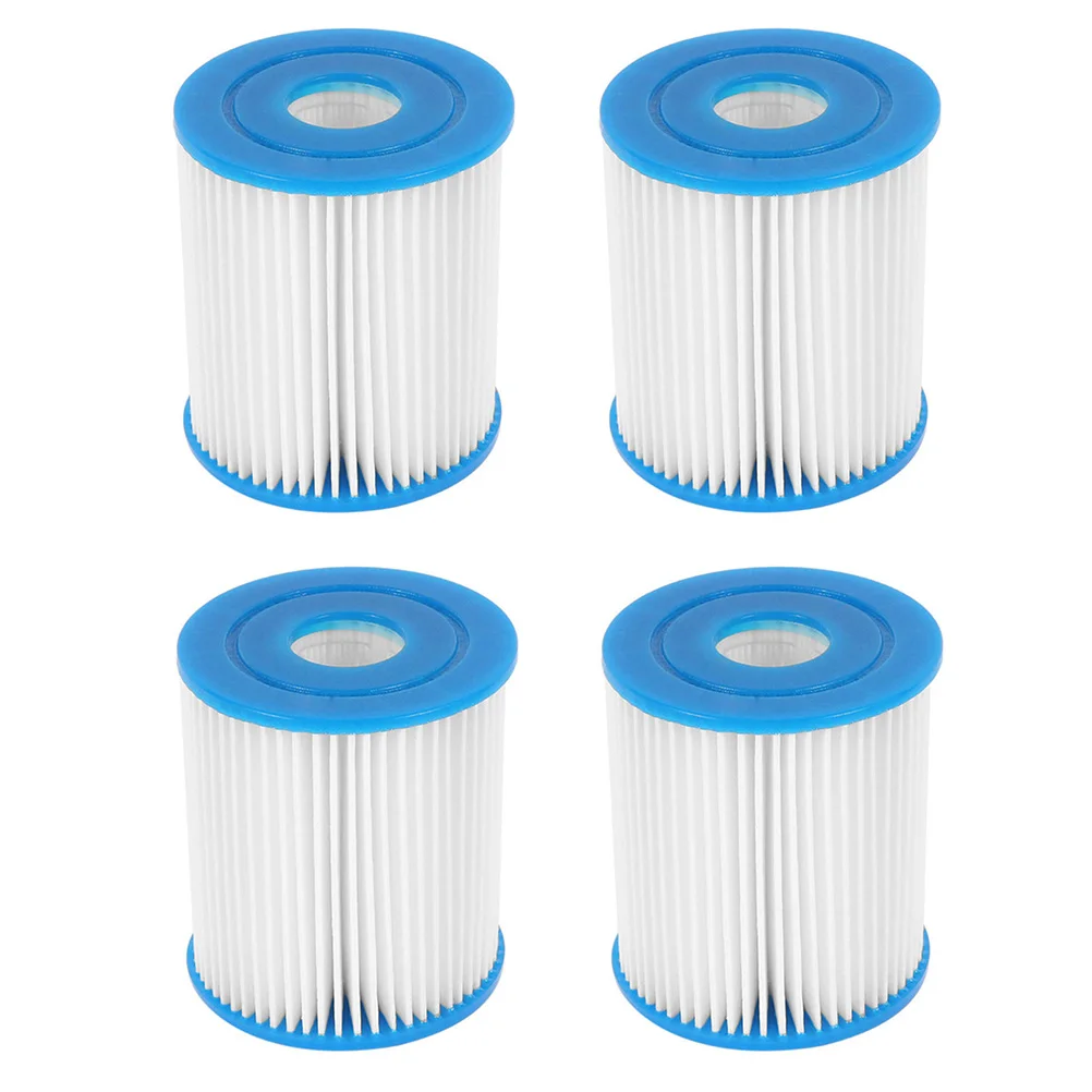4 قطعة استبدال حمام السباحة عنصر فلتر بلاستيكي عالي التدفق لأداة تصفية مياه حمام السباحة بمضخة توزيع نظيفة #2