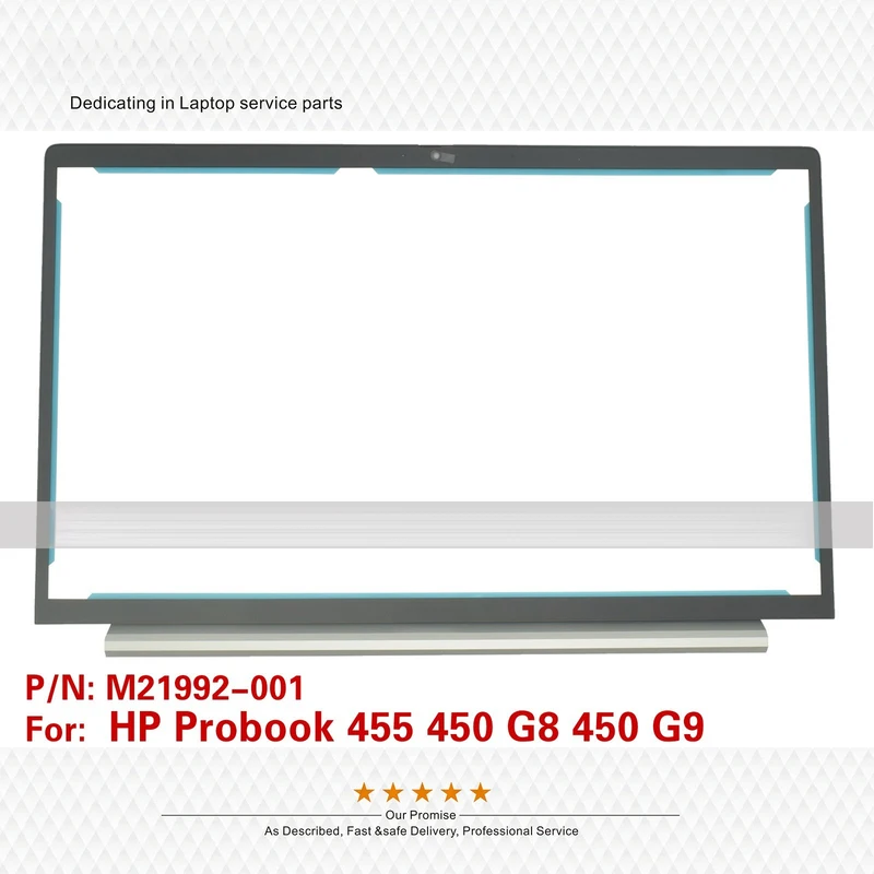 

A+New M21992-001 For HP Probook 455 450 G8 450 G9 LCD Front Bezel B Shell Cover