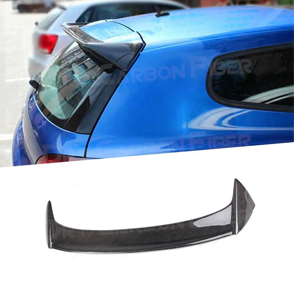 

Carbon Fiber Rear Roof Spoiler Lip Trunk Wings for Volkswagen VW Scirocco Standard Coupe 2009 - 2013 FRP Unpainted Non R