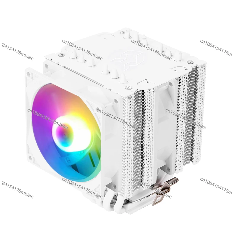 Heat Pipe CPU Radiator White 1700 Air Cooling 2011 Silent 1150AMD Desktop Computer 135 Temperature Control