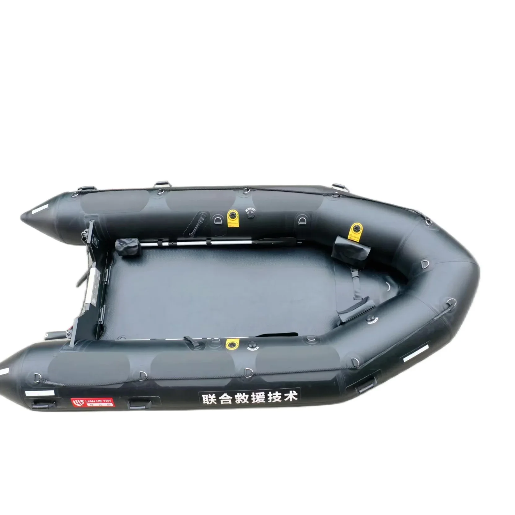 Inflatable Kayak and Fishing Boat Outdoor Drifting Resilient Rubber Rowing Boat for Rescue