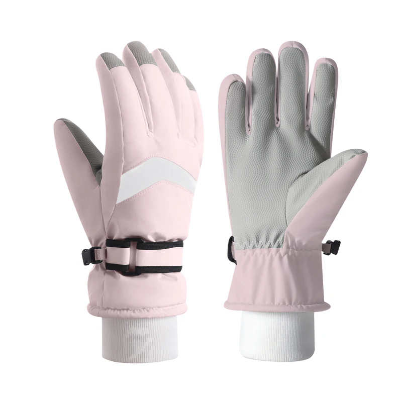 AliExpress VOLOKER Winter Ski Gloves Women's Windproof Gloves With Touchscreen Warm Lining Suitable For Cycling, Skiing, And Winter Sports