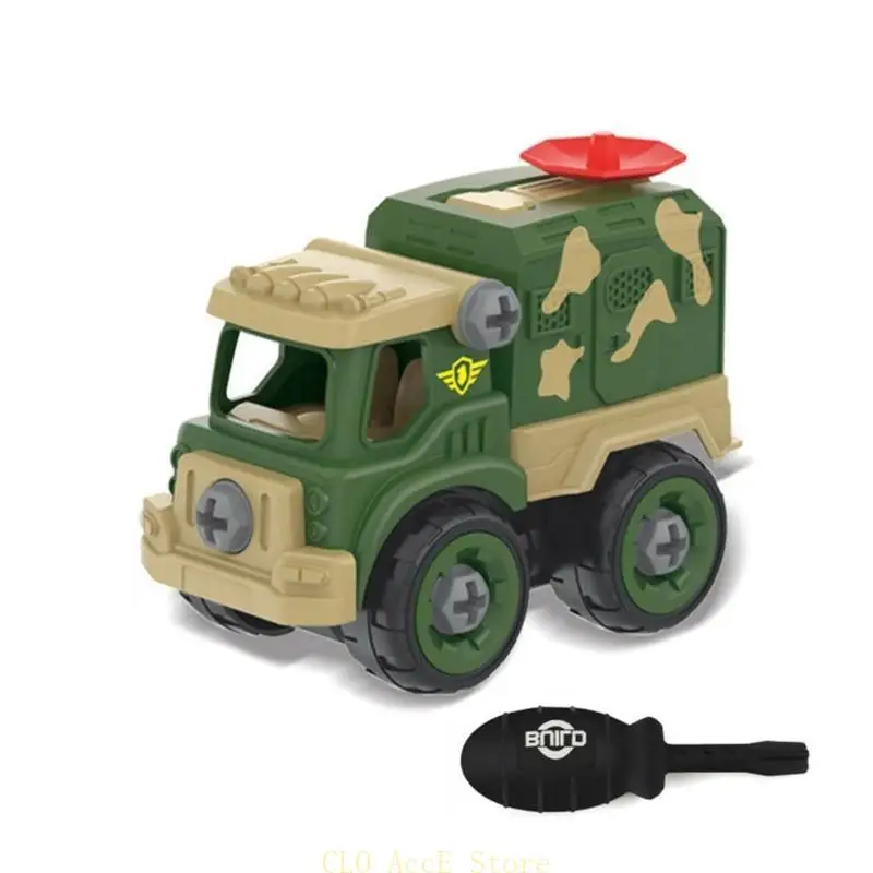 

16FE Disassembly Take Apart Truck Screw Car Toy Children DIY Car Kits Party Favor