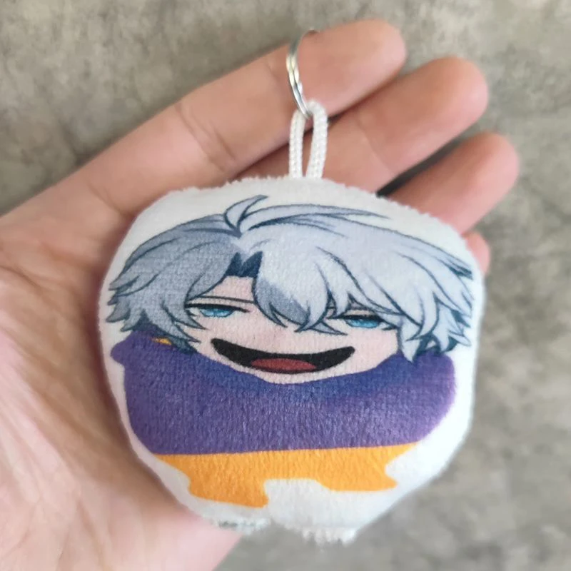 10cm Cute Phainon Plush Doll Pressing Can Make isolation‌ Sound Honkai Star Rail Khaslana Bag Keychain Anime Game Plushie Toys