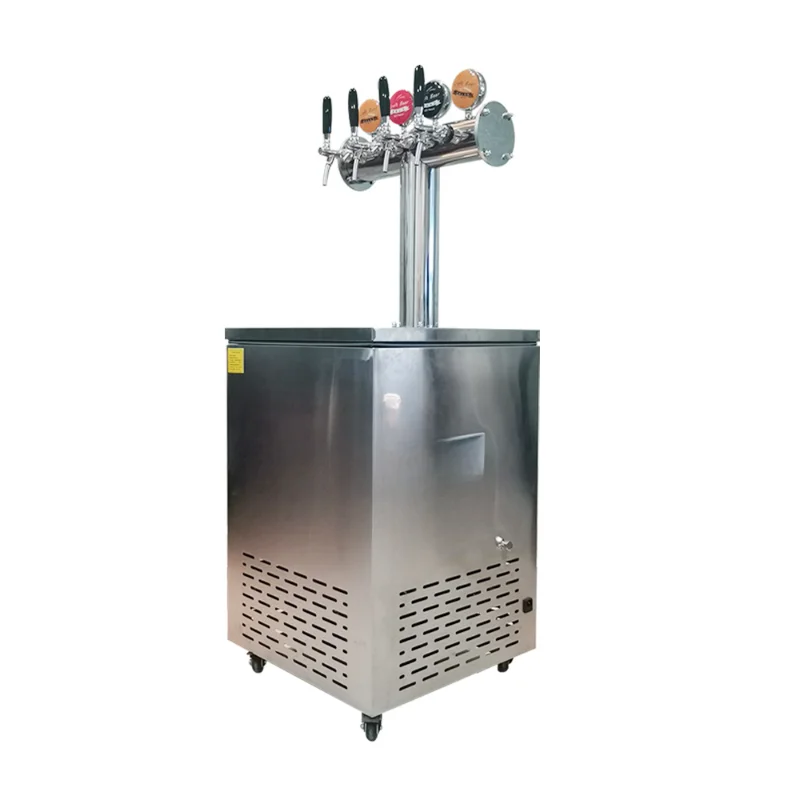 

2024 Electric Beer Tower Tap Machine Keg Draft BeerAutomatic Beer Pump Cooler Dispenser