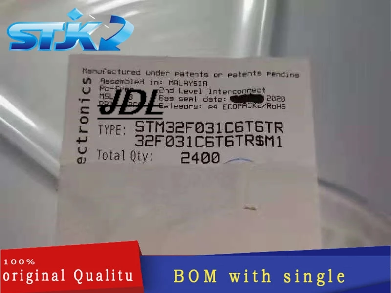 IC STM32F031C6T6TR LQFP48 DC2021+ Interface - serializer, solution series   New original Not only sales and recycling chip 1PCS