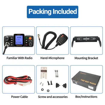 WOUXUN KG-M70 25W mobilní rádio UHF/VHF dvoupásmové 999CH křížové pásmové opakovače s dlouhým dosahem autorádio LCD s mikrofonem CB rádio 10 nejlepší prodej wouxun kg - №8