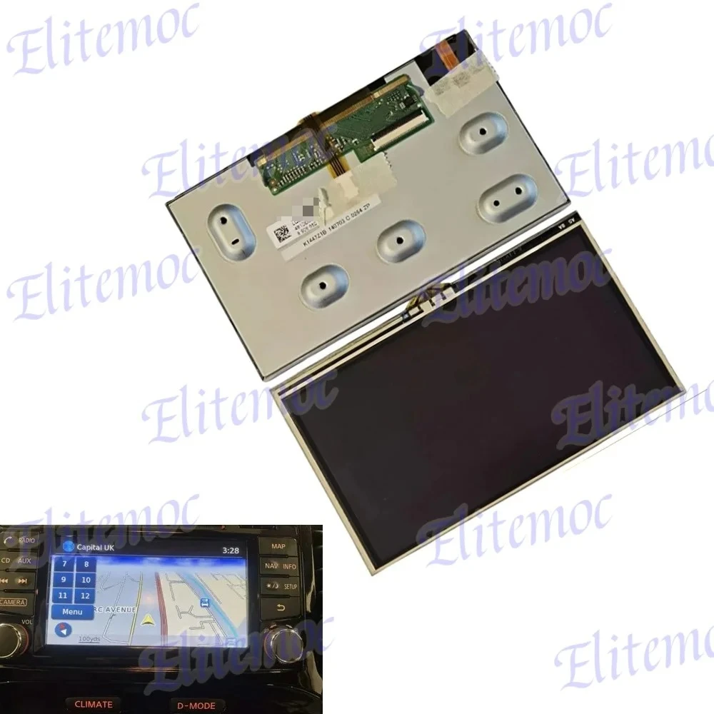 

LQ058T5DG31 5.8 inch LCD Display for Nissan Juke Note Micra 2013-2019 Head Unit Navigation Radio GPS With Touch Screen Digitizer