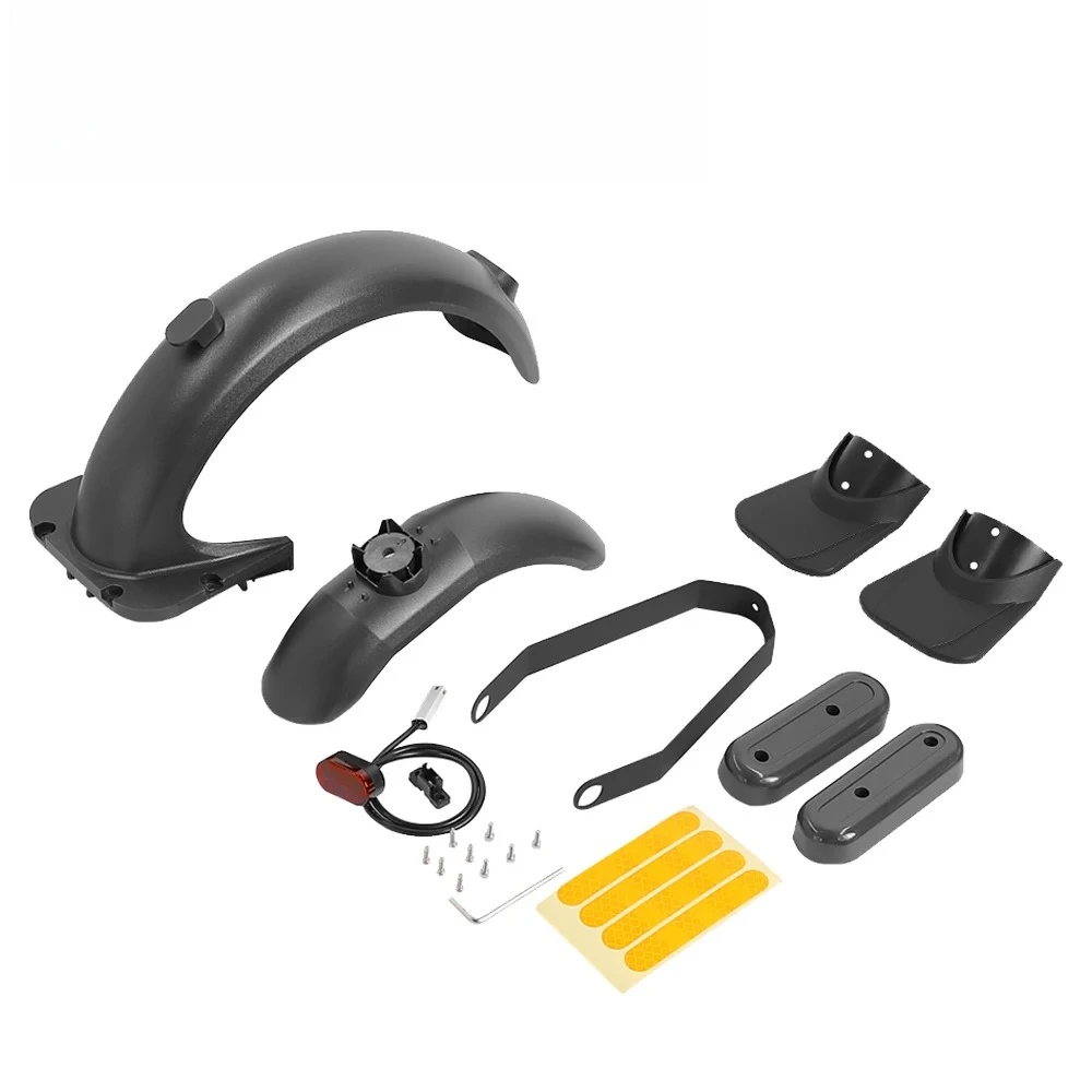 

Комплект переднего и заднего крыла для Ninebot Max G30, электрический KickScooter, брызговик, опорный кронштейн, задний фонарь, задняя вилка, декоративная крышка