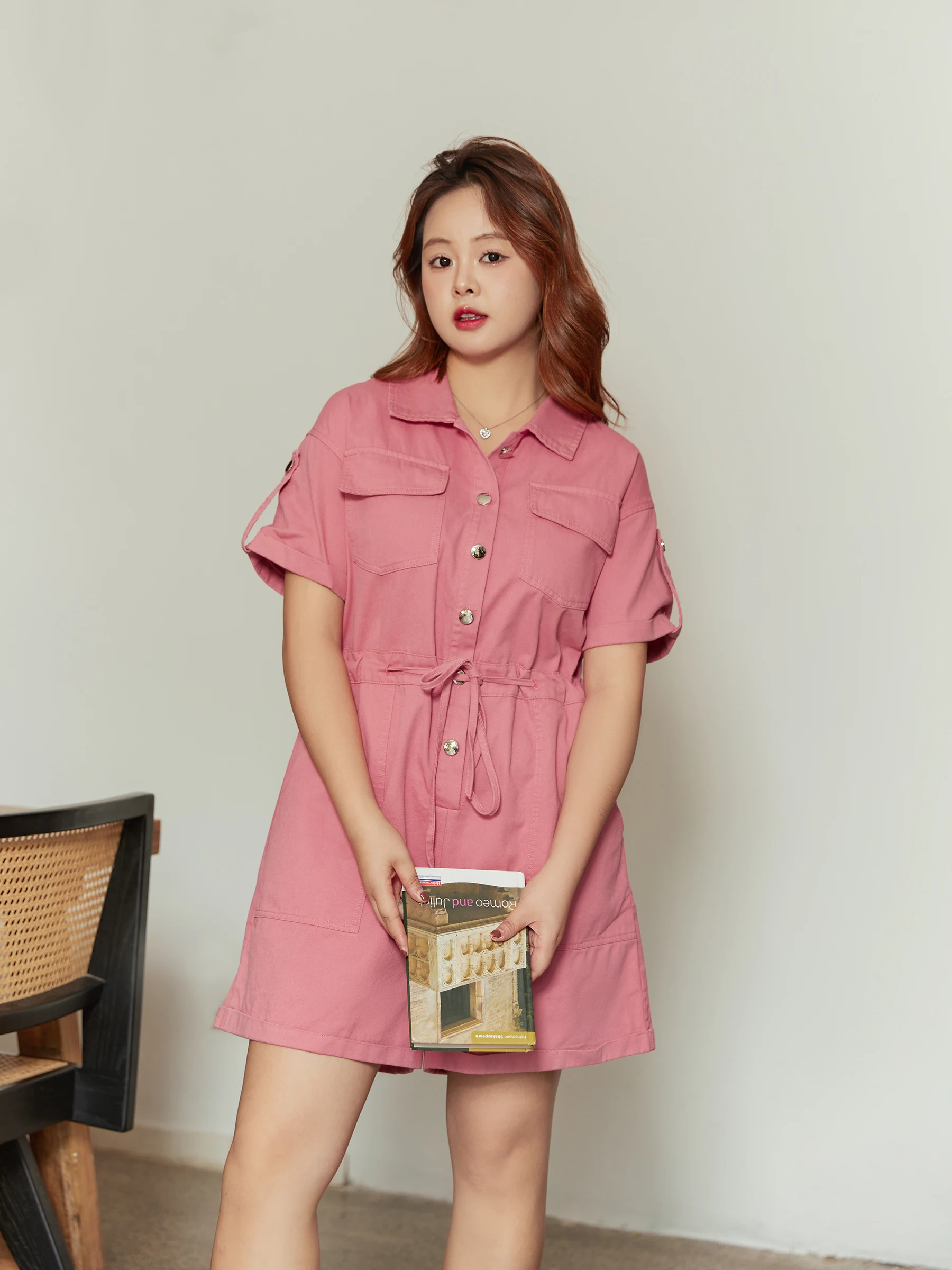 

DM00: Летний укороченный топ и брюки-комбинезон в корейском стиле, больших размеров, для работы, с высокой талией, для женщин, моделирующий фигуру