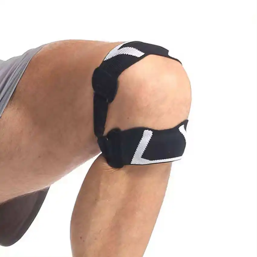 Fixed Pressure Knee Pad Advanced Silicone Patella Band for Arthritis & Patella Support