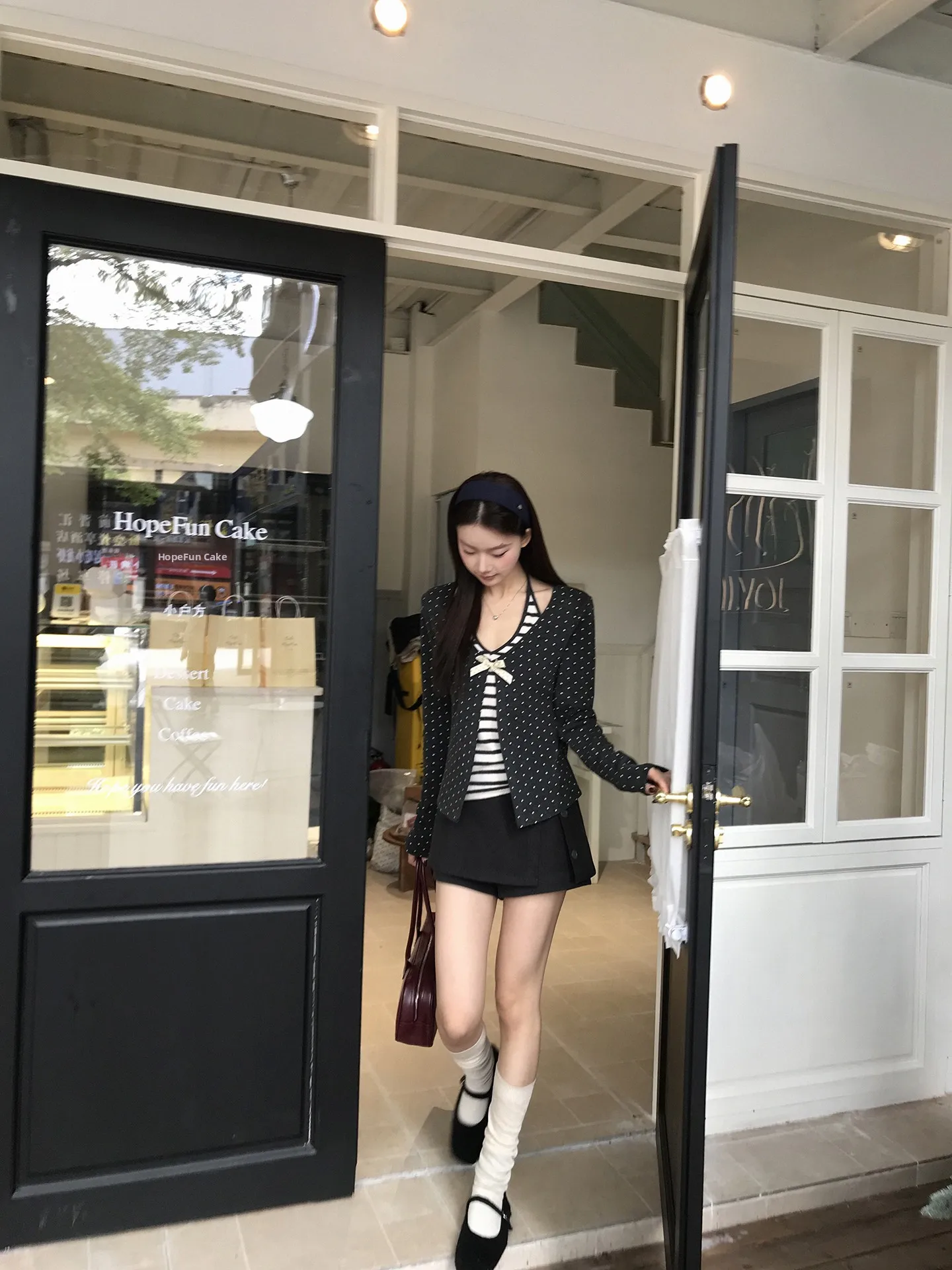 레드 셀러브리티 A라인 미니 스커트 여성용 그레이 가을 겨울 캐주얼 로우 웨이스트 폴리에스터 비스코스 스판덱스 A라인 스커트