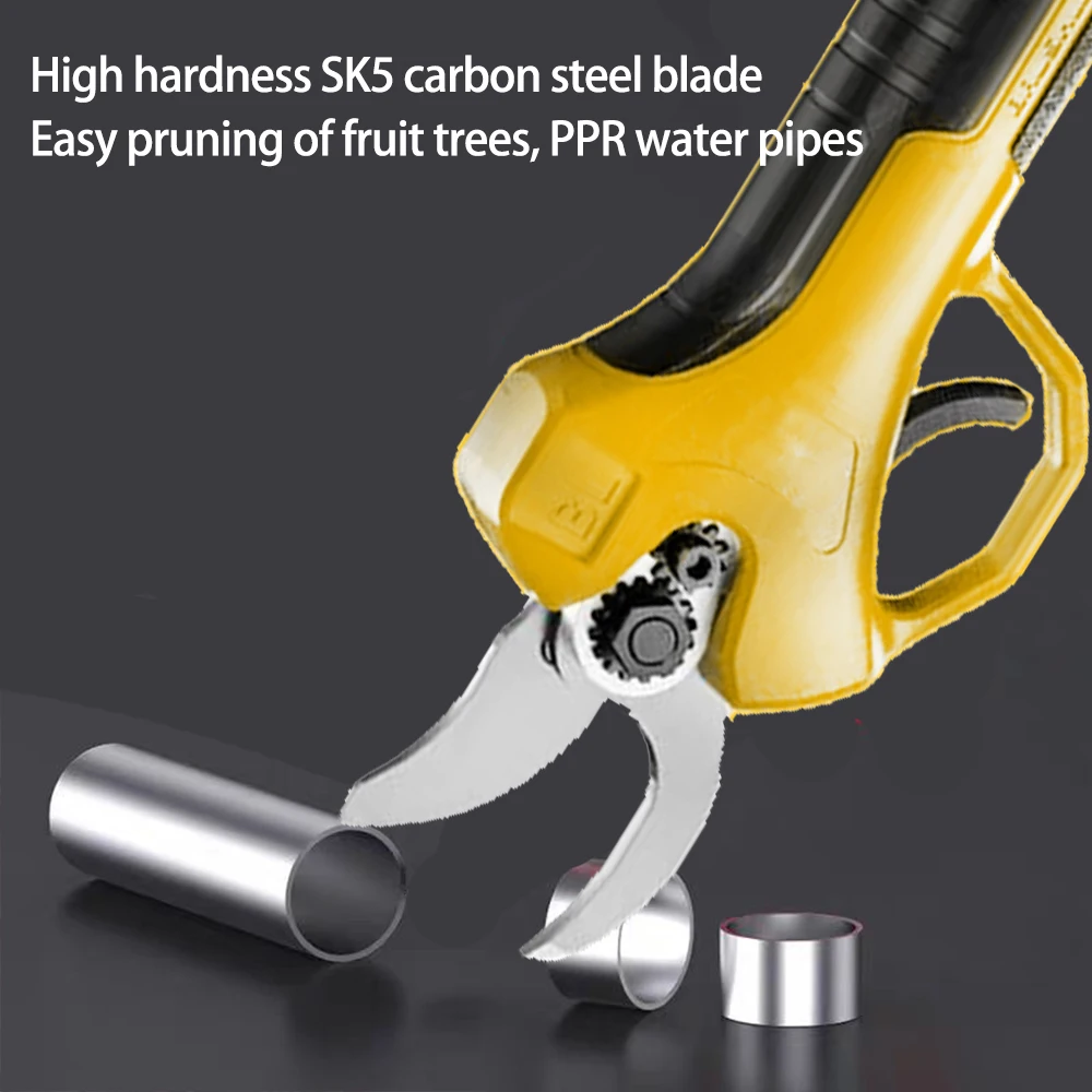 ไร้สายBrushlessไฟฟ้ากรรไกรตัดแต่งกิ่งสวนเครื่องมือไม่มี/จอแสดงผลLEDใช้งานร่วมกับDewalt 18Vแบตเตอรี่ผลไม้Pruner