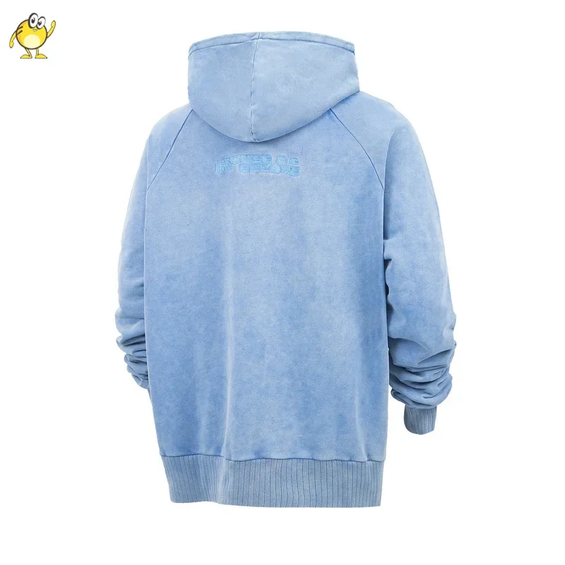 2024fw Good Quality House Of Errors Hoodies 100% Cotton Washed Do Old Loose Sweatshirts Men Woman Hooded Pullovers